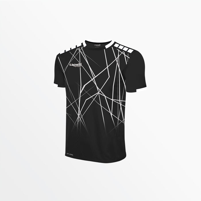 capelli YOUTH CS ⅠⅠⅠ GEO NET JERSEY Black