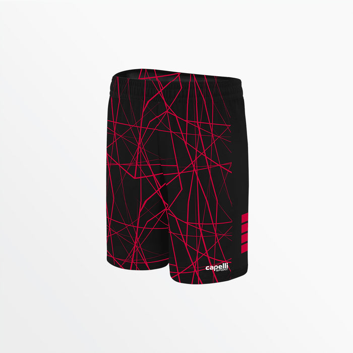 capelli YOUTH GEO NET SHORTS Black