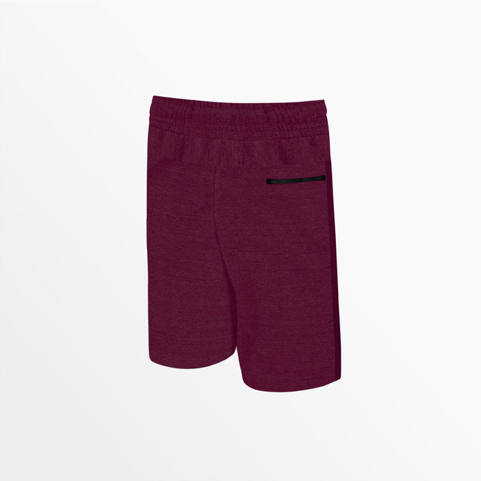 Capelli YOUTH HEATHERED SHORTS Heather Maroon