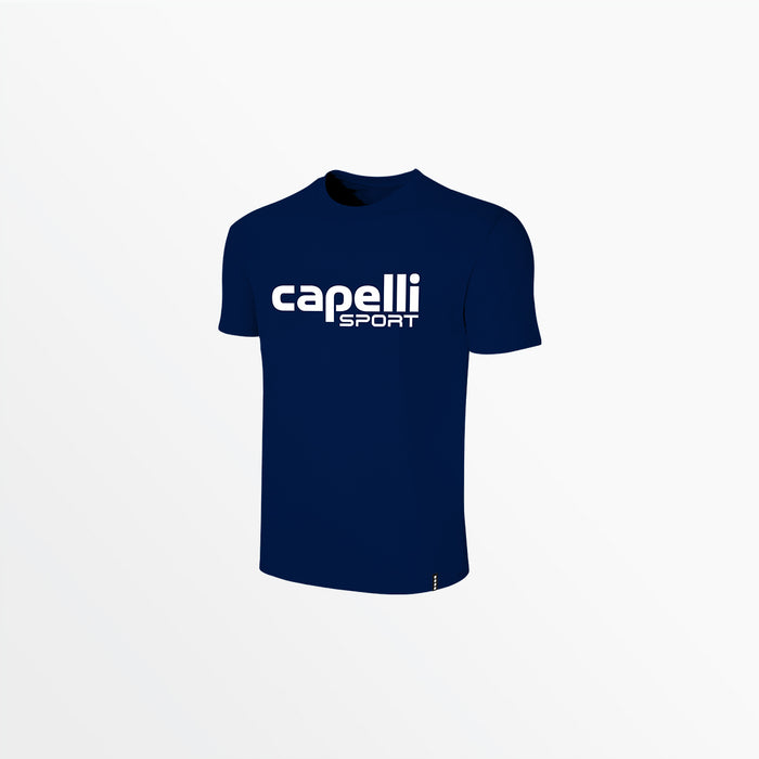 capelli YOUTH LOGO CREW NECK TEE Dark Navy