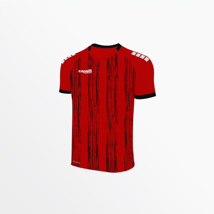 capelli YOUTH MADISON ⅠⅠ BRUSH STRIPE JERSEY Red