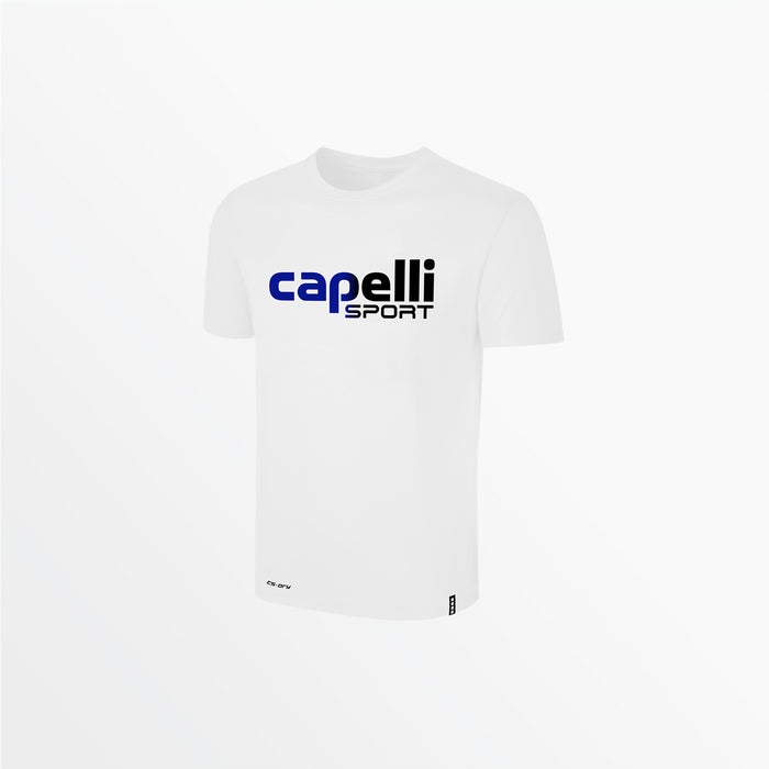 capelli YOUTH OMBRE LOGO TEE White Royal Blue