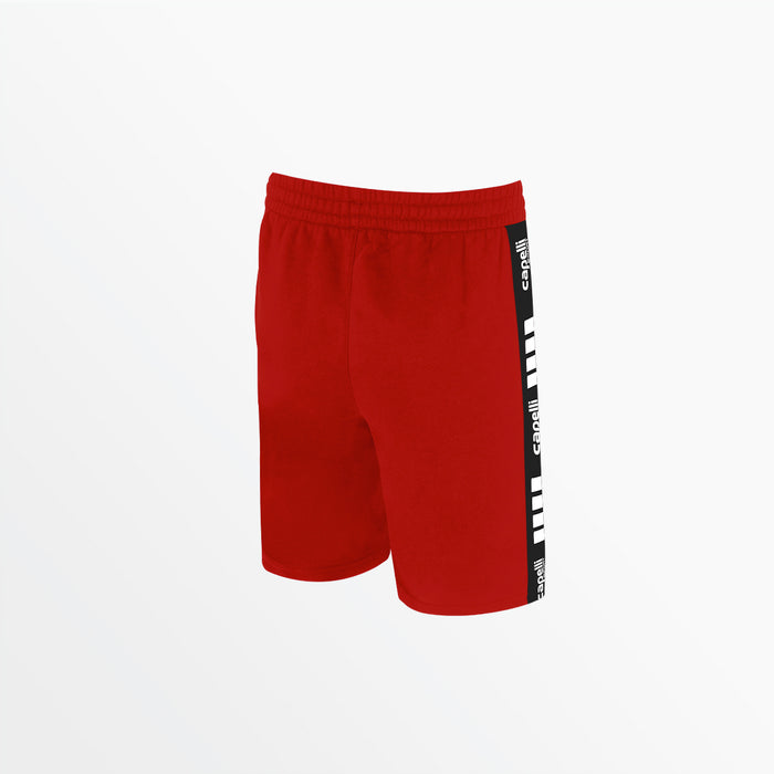 Capelli YOUTH SIGNATURE FLEECE SHORTS Red