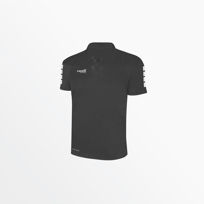 capelli YOUTH TRIBECA POLY POLO Dark Grey
