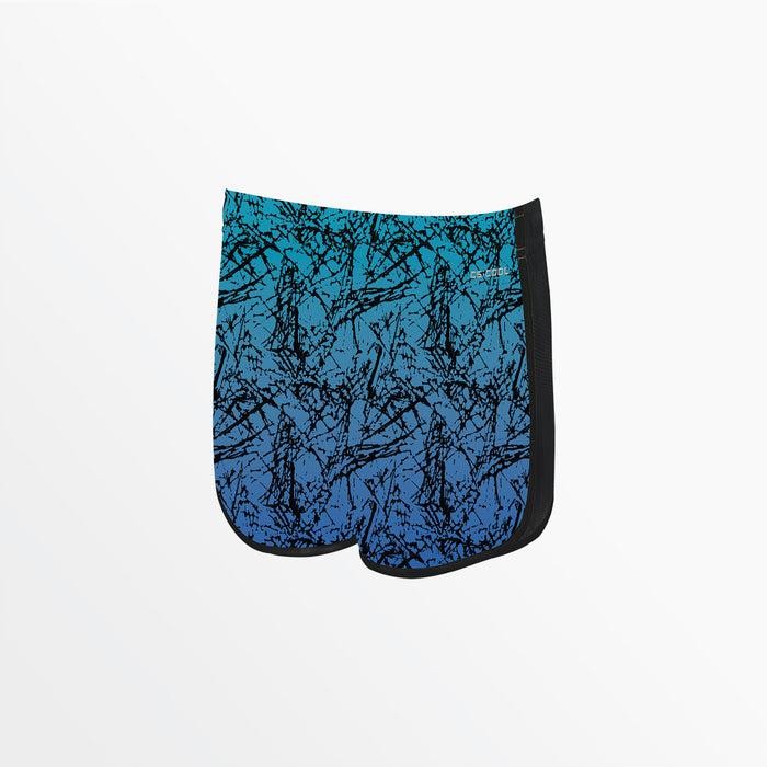 Capelli GIRL'S DISTRESSED OMBRE RUNNING SHORTS Turquoise