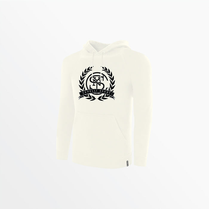 capelli MEN'S ACADEMIA CIRCLE PULLOVER HOODIE Coconut