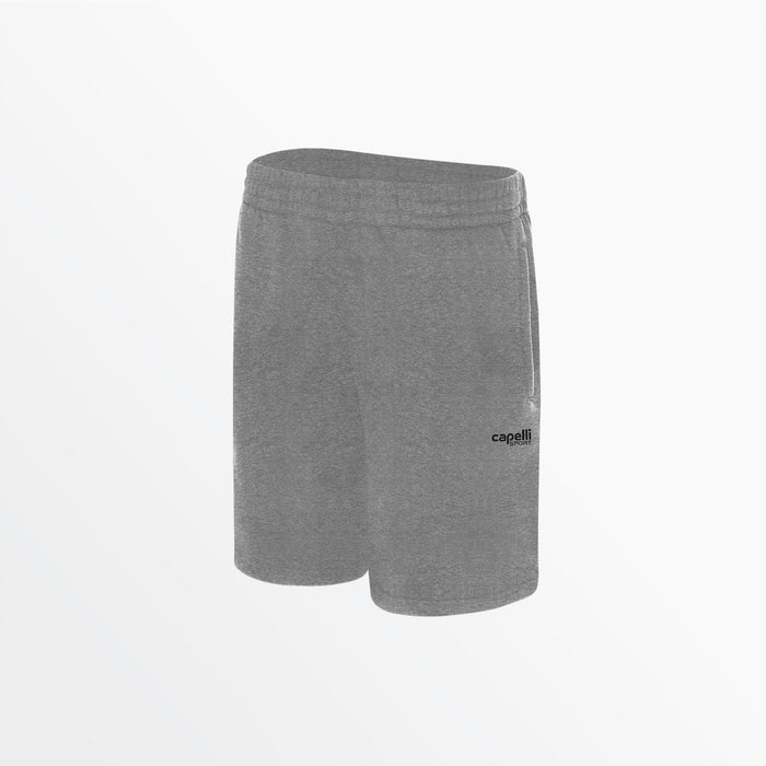 capelli MEN'S BASICS FLEECE SHORTS Light Heather Grey