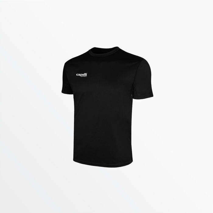 capelli MEN'S BASICS I SHORT SLEEVE TRAINING TOP Black