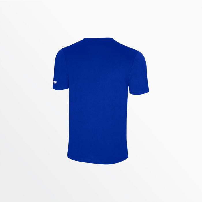 Capelli MEN'S CS DRY TEE WITH SLEEVE LOGO Royal Blue