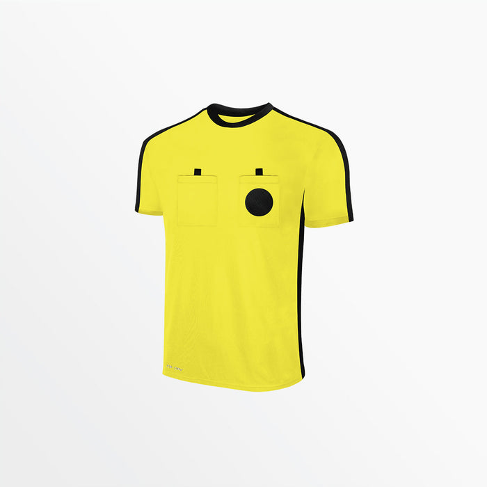 capelli MEN'S NCAA REFEREE SHORT SLEEVE JERSEY Neon Yellow