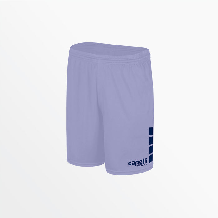 capelli MEN'S TEAM MATCH SHORTS WITH 4-CUBES Lavender