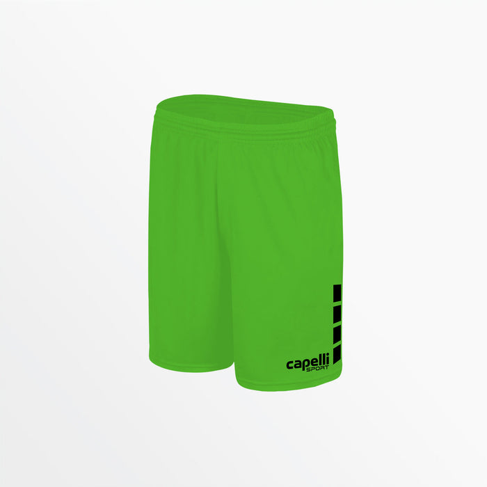 capelli MEN'S TEAM MATCH SHORTS WITH 4-CUBES Power Green