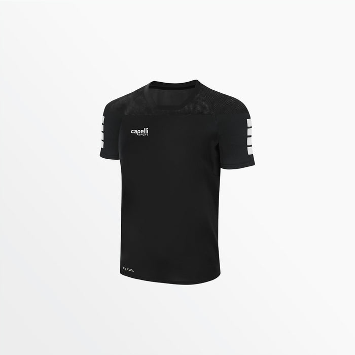 capelli MEN'S TRIBECA SHORT SLEEVE TRAINING TOP Black