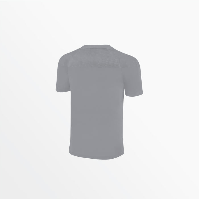 Capelli MEN'S TRIBECA SHORT SLEEVE TRAINING TOP Light Grey
