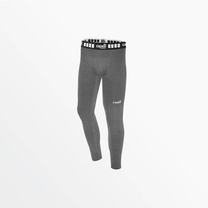 capelli MEN'S WARM PERFORMANCE TIGHTS Dark Heather Grey