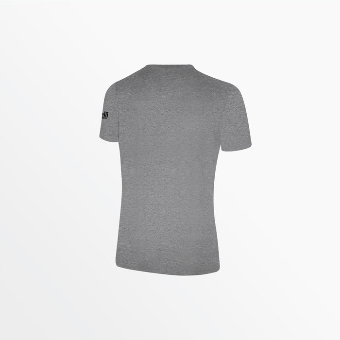 Capelli WOMEN'S BASICS TEE WITH SLEEVE LOGO Light Heather Grey