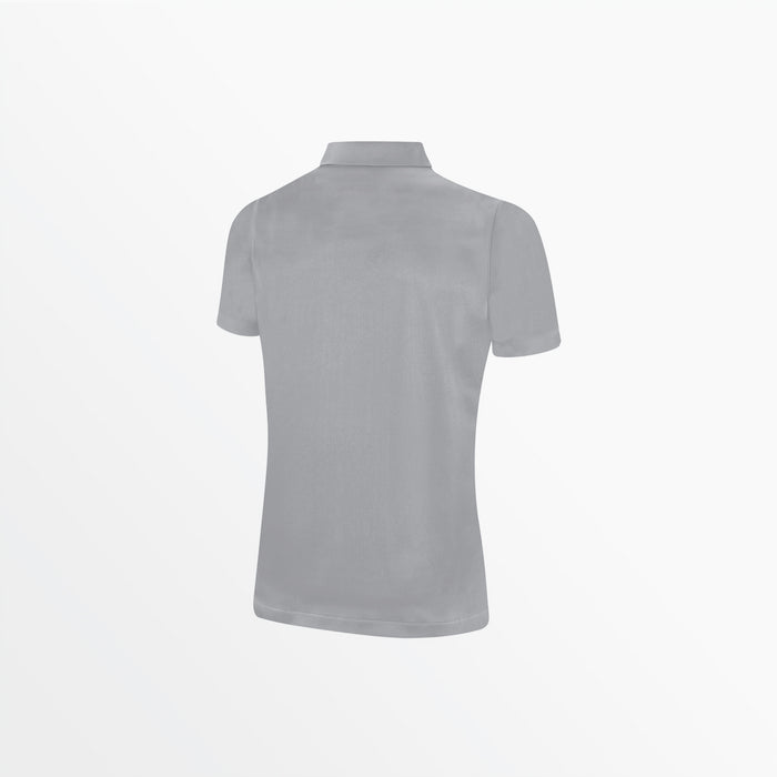 Capelli WOMEN'S CLASSIC STRIPE POLY POLO Light Grey
