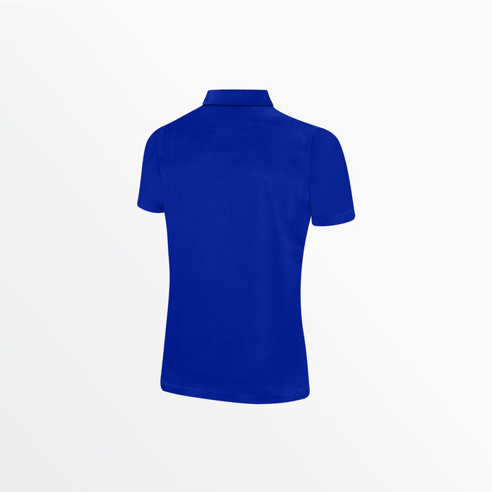 Capelli WOMEN'S CLASSIC STRIPE POLY POLO Royal Blue