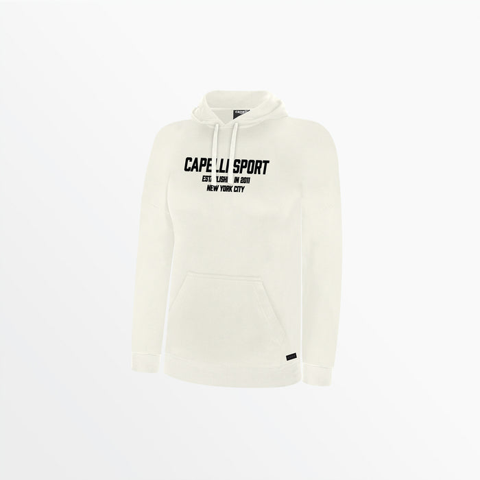 capelli WOMEN'S CS ESTABLISHED PULLOVER HOODIE Coconut