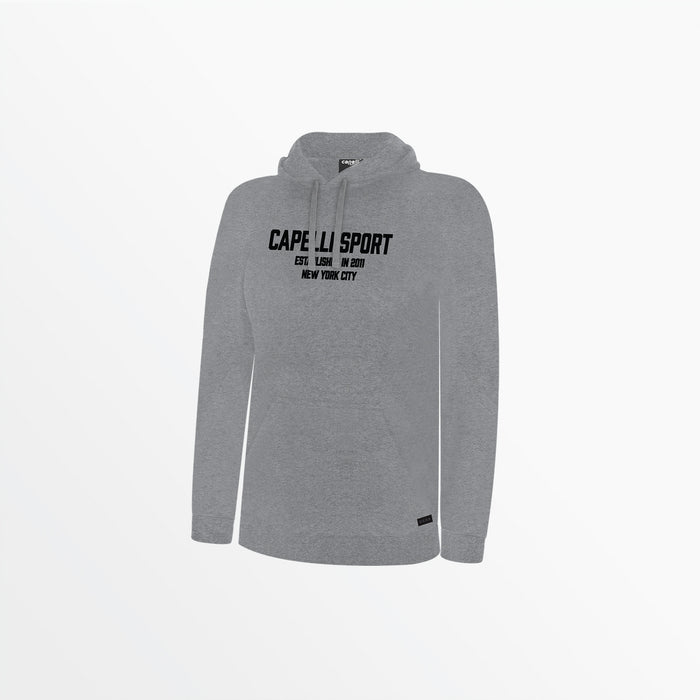 capelli WOMEN'S CS ESTABLISHED PULLOVER HOODIE Light Heather Grey