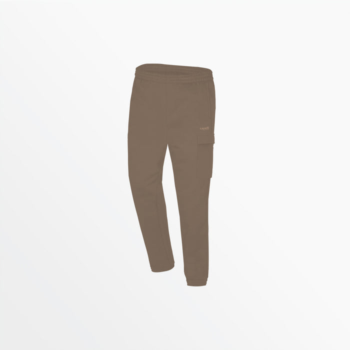 capelli WOMEN'S FLEECE CARGO SWEATPANTS Desert Brown