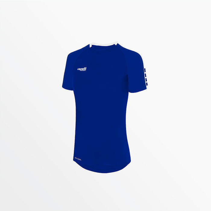 capelli WOMEN'S MADISON SHORT SLEEVE TRAINING TOP Royal Blue