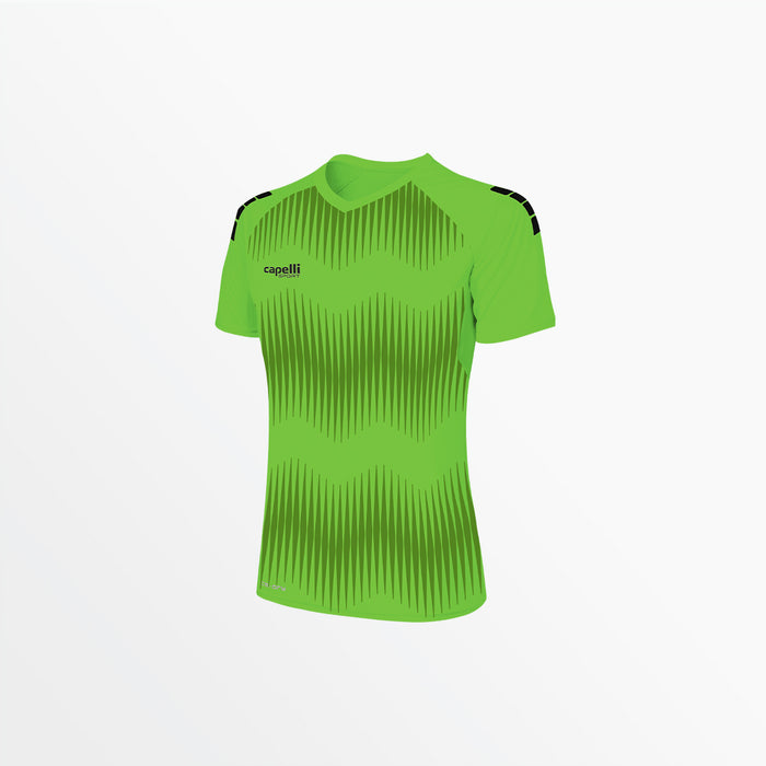 capelli WOMEN'S MADISON STATIC ⅠⅠ GOALKEEPER JERSEY Neon Green