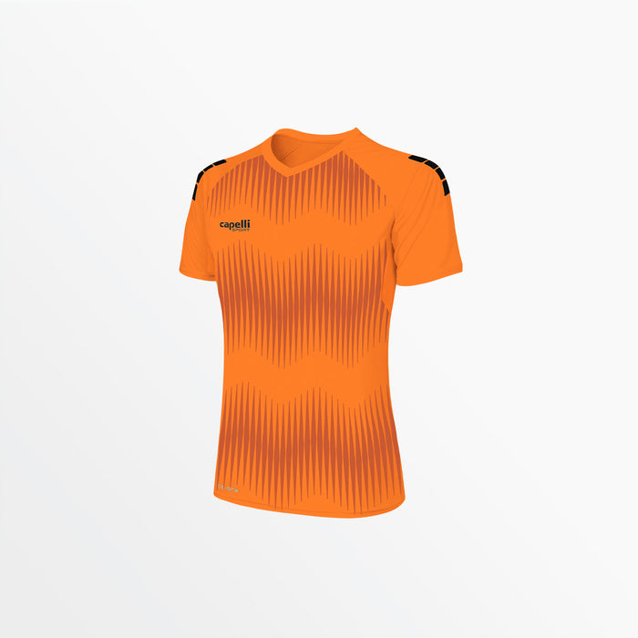 capelli WOMEN'S MADISON STATIC ⅠⅠ GOALKEEPER JERSEY Neon Orange