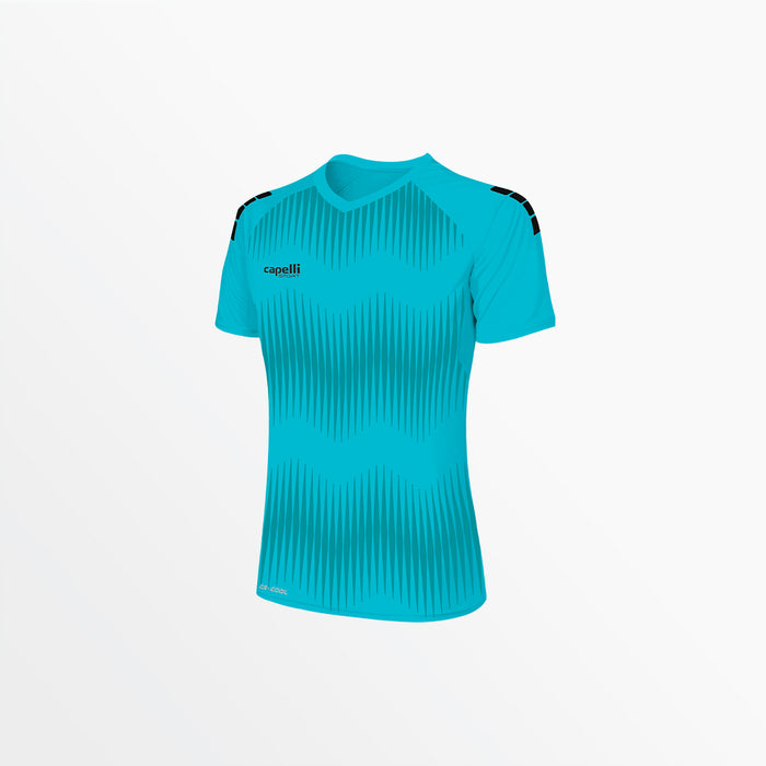 capelli WOMEN'S MADISON STATIC ⅠⅠ GOALKEEPER JERSEY Turquoise