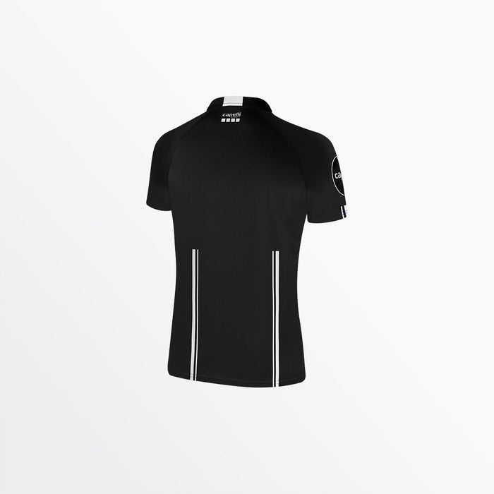 Capelli WOMEN'S OFFICIAL REFEREE V-NECK SHORT SLEEVE JERSEY Black