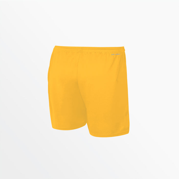 Capelli WOMEN'S TEAM MATCH SHORTS WITH 3'' INSEAM AND CUBES Athletic Gold