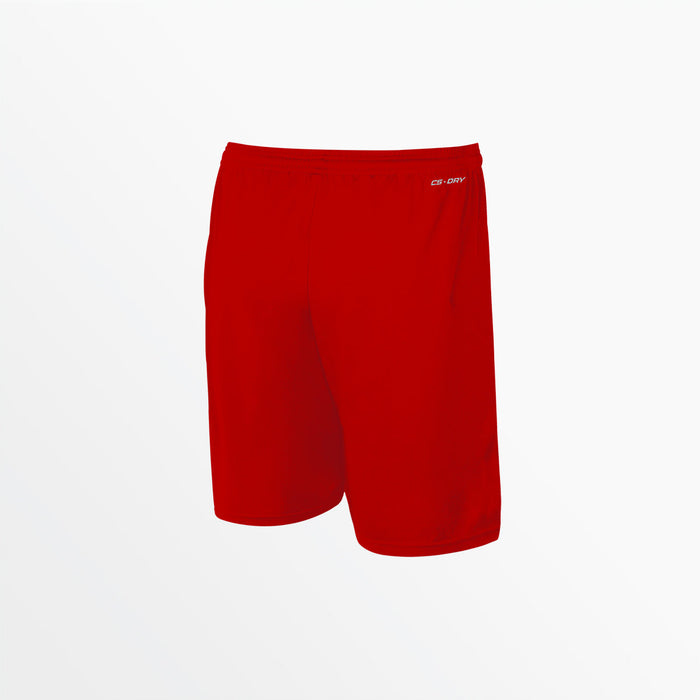 Capelli WOMEN'S TEAM MATCH SHORTS WITH 5" INSEAM AND 4-CUBES Red