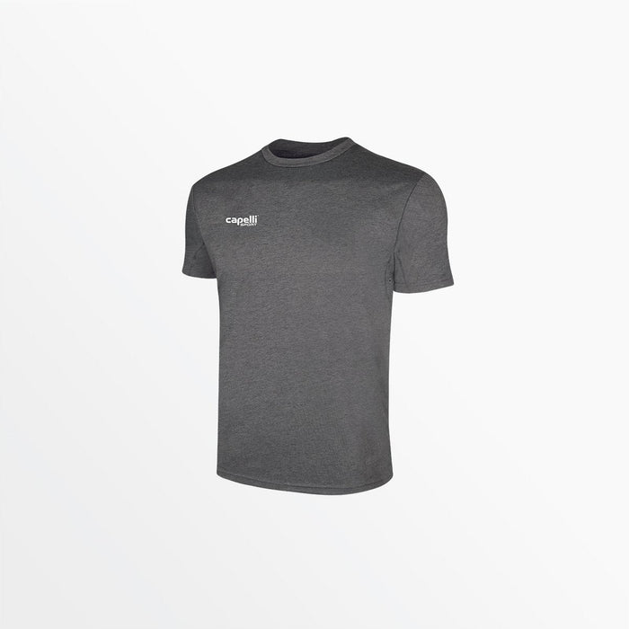 capelli YOUTH BASICS I SHORT SLEEVE TRAINING TOP Dark Heather Grey