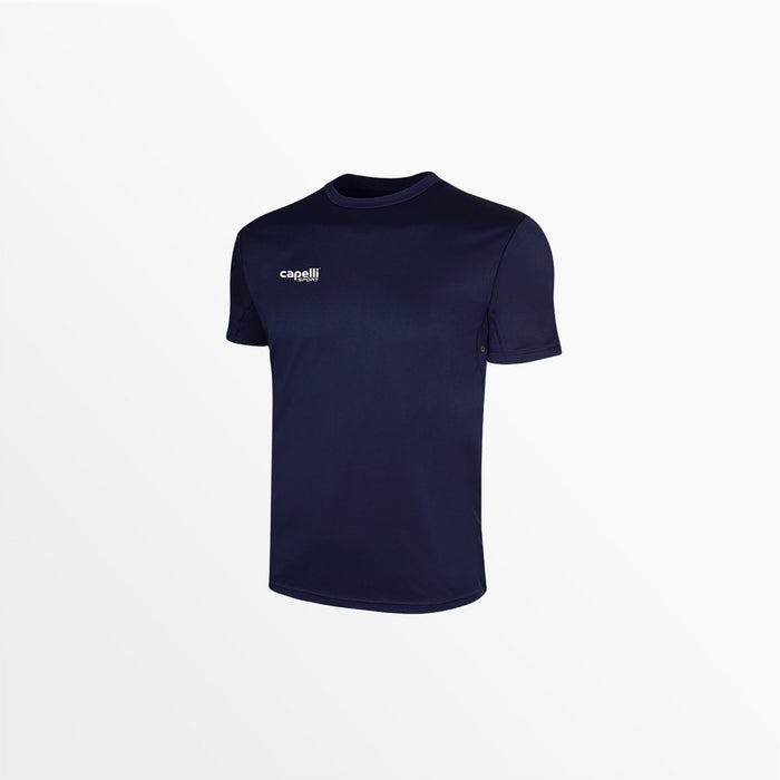 capelli YOUTH BASICS I SHORT SLEEVE TRAINING TOP Navy