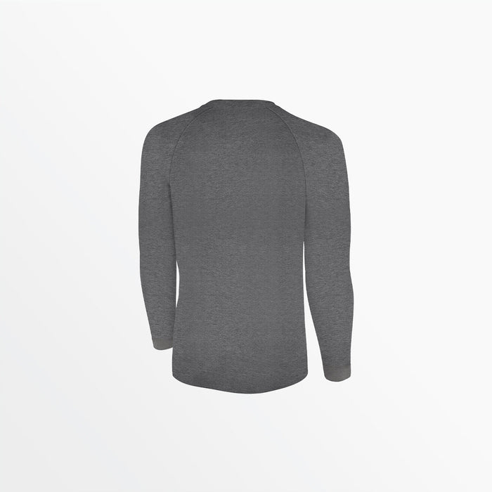 Capelli YOUTH BASICS ⅠⅠ LONG SLEEVE TRAINING JERSEY Dark Heather Grey