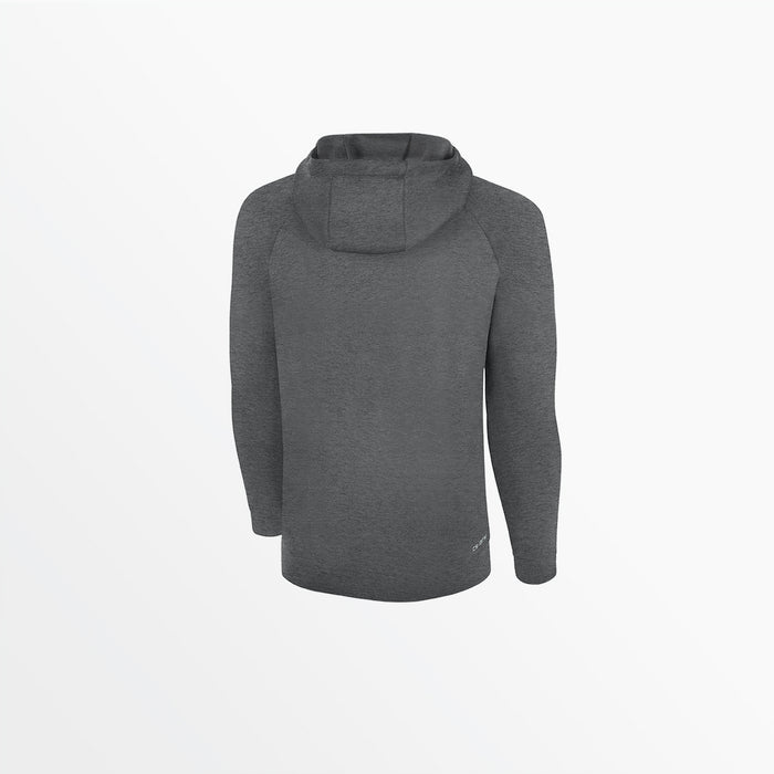 Capelli YOUTH BASICS THERMA FLEECE ZIP UP HOODIE Dark Heather Grey