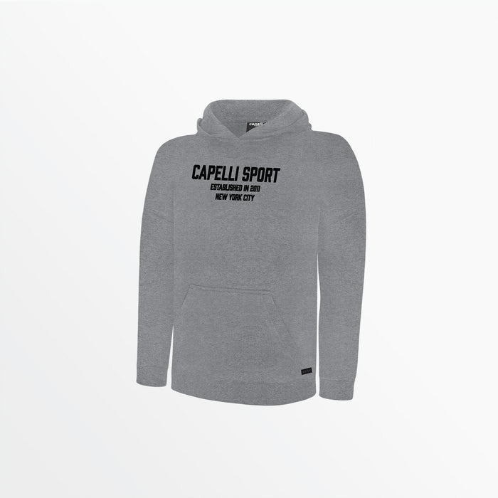 capelli YOUTH CS ESTABLISHED PULLOVER HOODIE Light Heather Grey