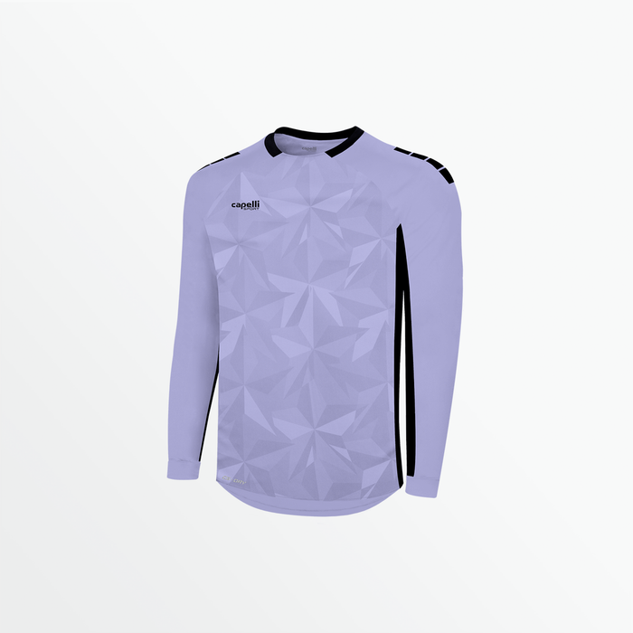 capelli YOUTH PITCH STAR LONG SLEEVE GOALKEEPER JERSEY WITH PADDING Lavender