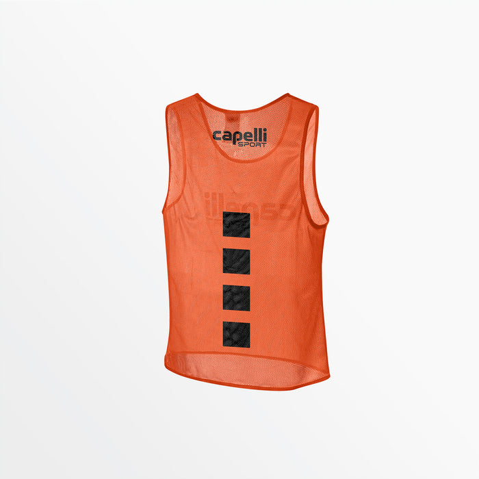 Capelli YOUTH PRACTICE PINNIE WITH 4-CUBES Neon Orange