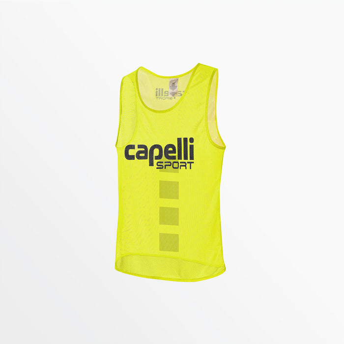 capelli YOUTH PRACTICE PINNIE WITH 4-CUBES Neon Yellow