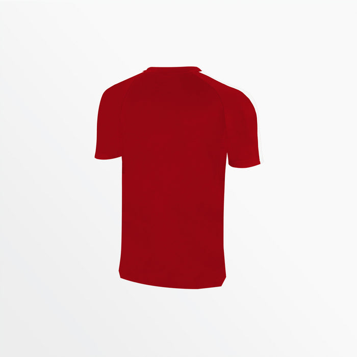Capelli YOUTH'S BASICS ⅠⅠ BLOCK SHORT SLEEVE TRAINING TOP Red