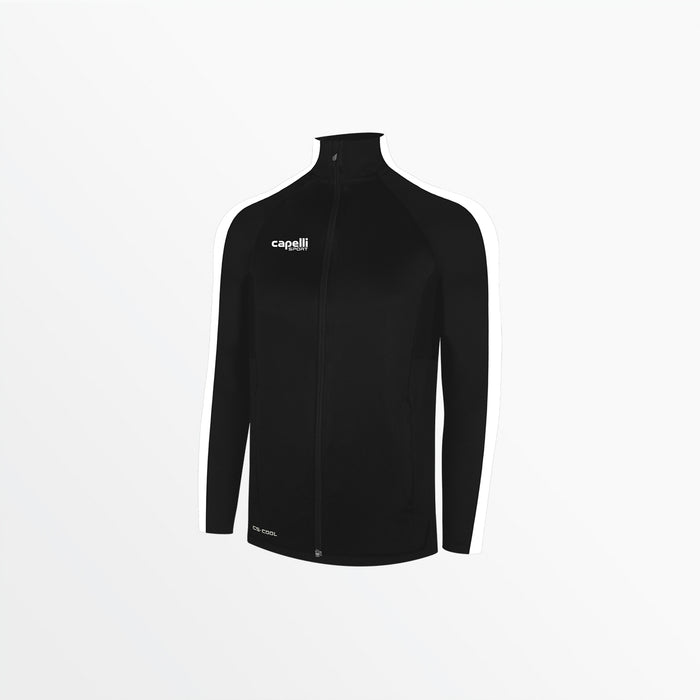 capelli YOUTH'S BASICS ⅠⅠ BLOCK TRAINING JACKET Black