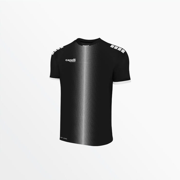 capelli YOUTH SHORT SLEEVE MADISON ⅠⅠ RHOMBUS JERSEY Black Athletic Gold