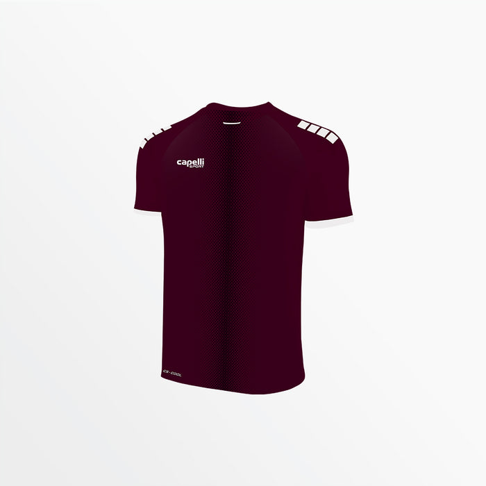 capelli YOUTH SHORT SLEEVE MADISON ⅠⅠ RHOMBUS JERSEY Maroon