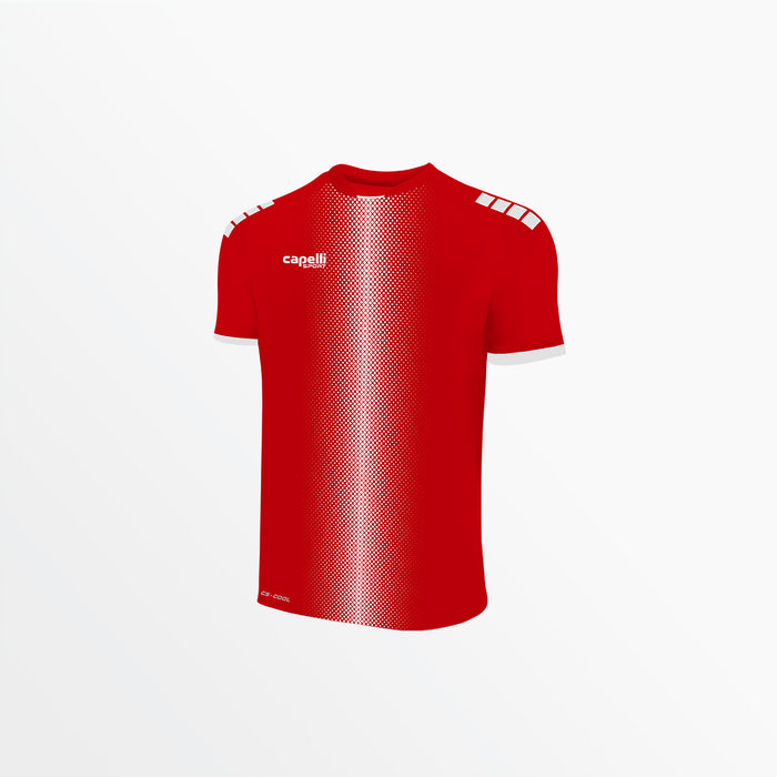 capelli YOUTH SHORT SLEEVE MADISON ⅠⅠ RHOMBUS JERSEY Red White