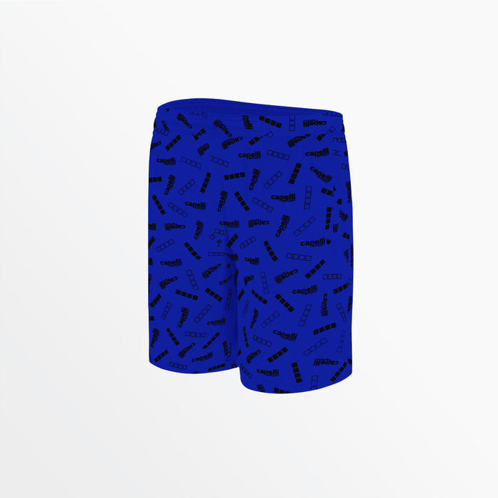 capelli YOUTH SIGNATURE PRINT TRAINING SHORTS Royal Blue