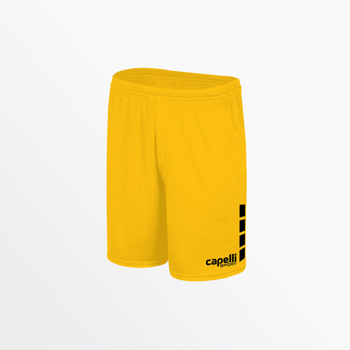 capelli YOUTH TEAM MATCH SHORTS WITH 4 CUBES Athletic Gold