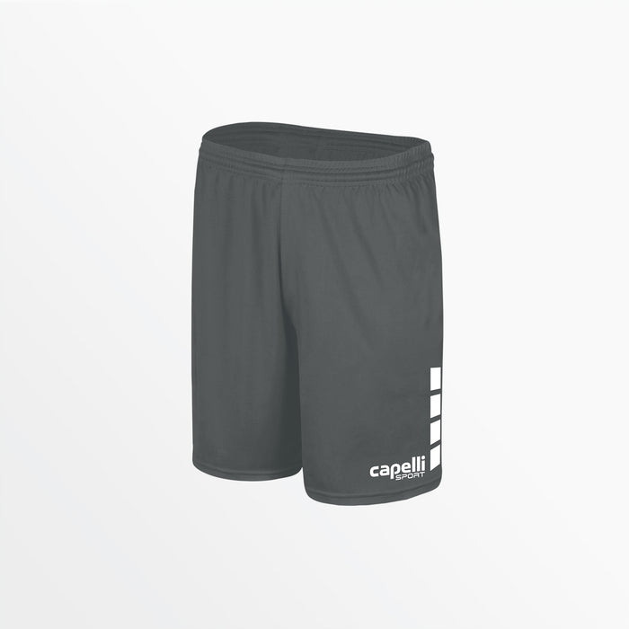 capelli YOUTH TEAM MATCH SHORTS WITH 4 CUBES Medium Grey