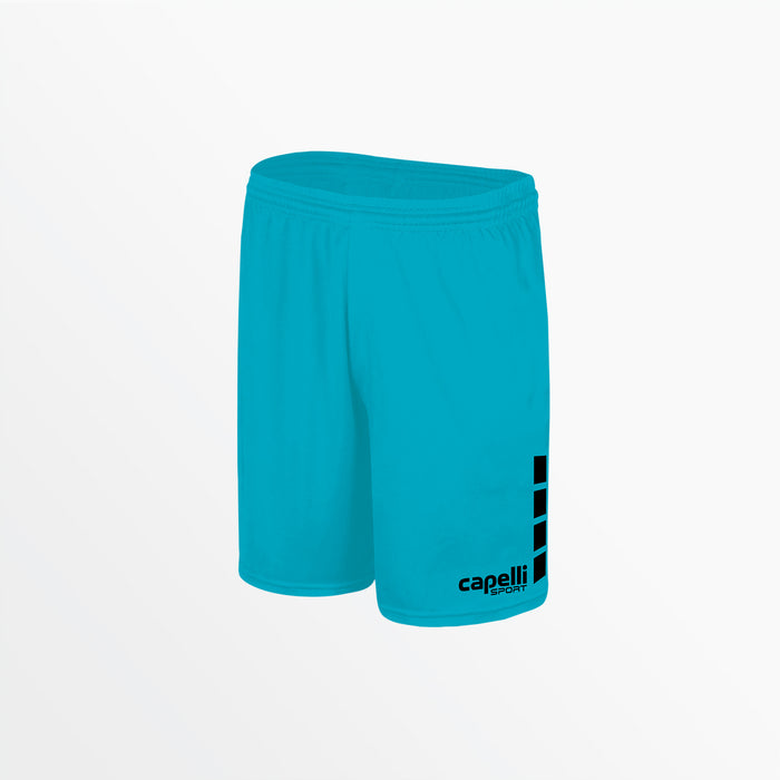 capelli YOUTH TEAM MATCH SHORTS WITH 4 CUBES Turquoise