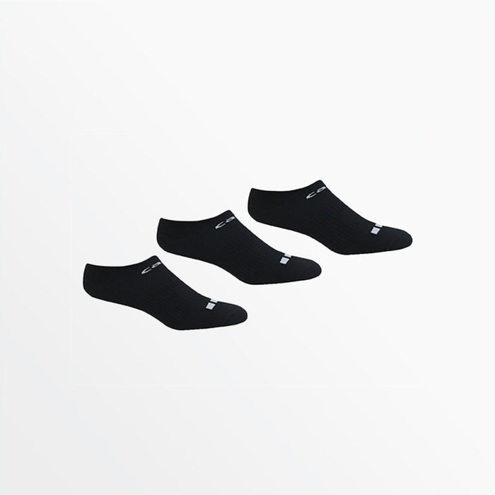 capelli BASICS CS-COOL CUSHIONED NO SHOW SOCKS Black